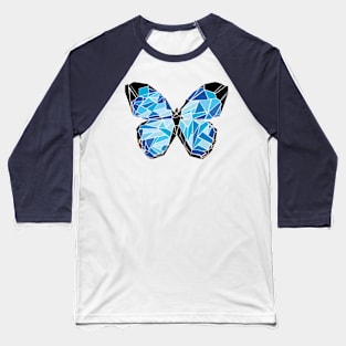 Blue butterfly Baseball T-Shirt